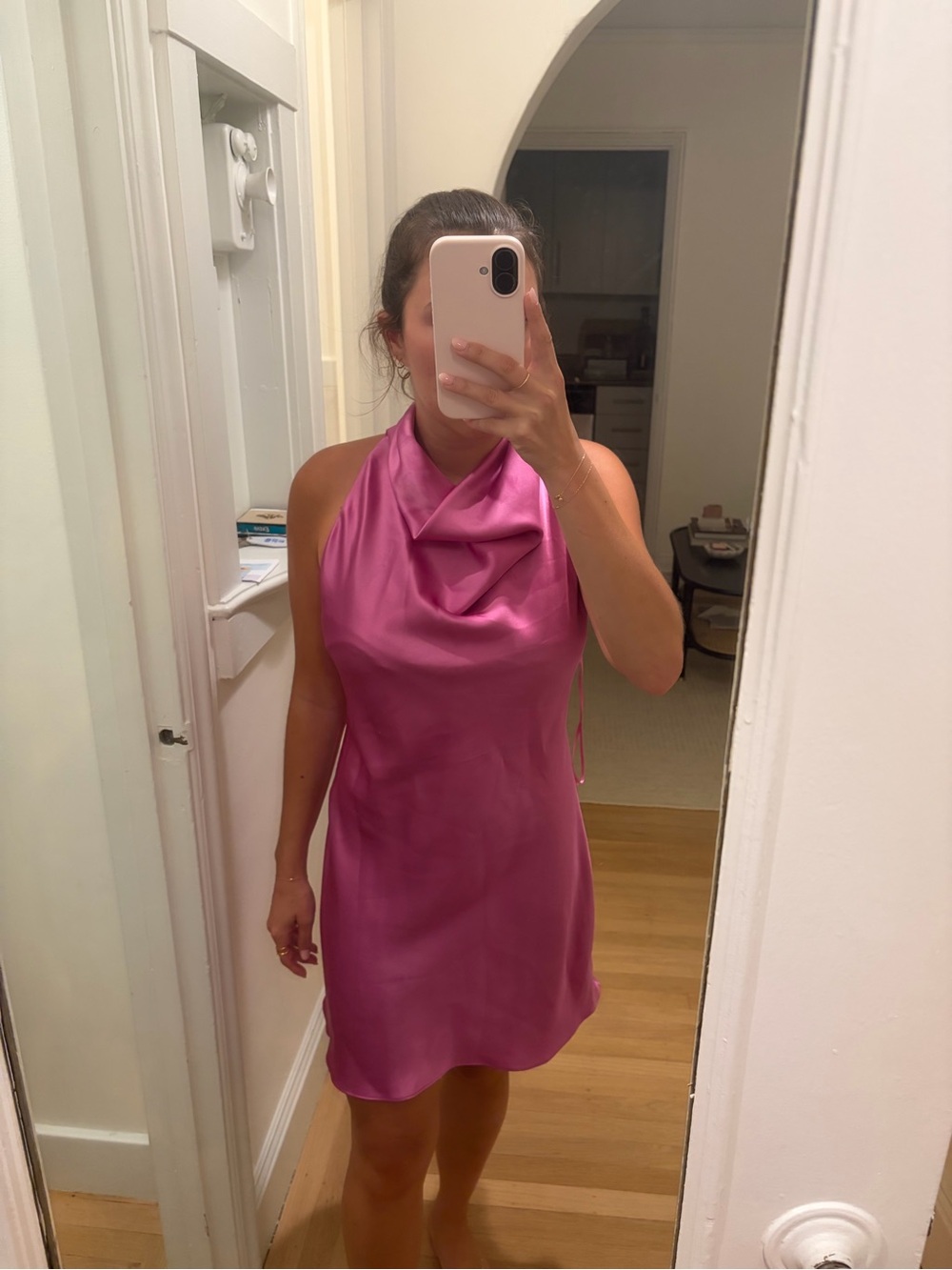 NWT Satin Zara Mini Dress